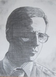 Mike Tuggle Pencil Sketch (2)
