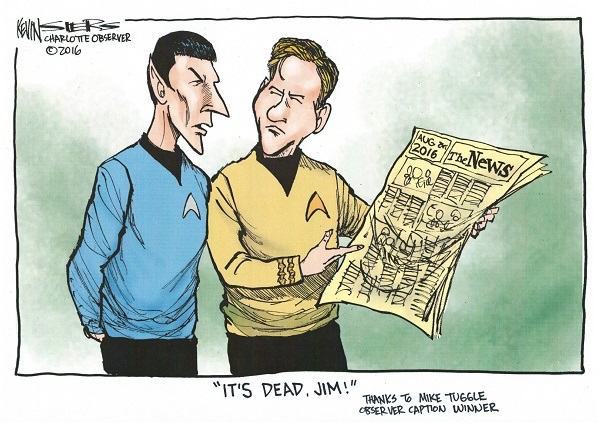 Kevin Siers Cartoon Caption