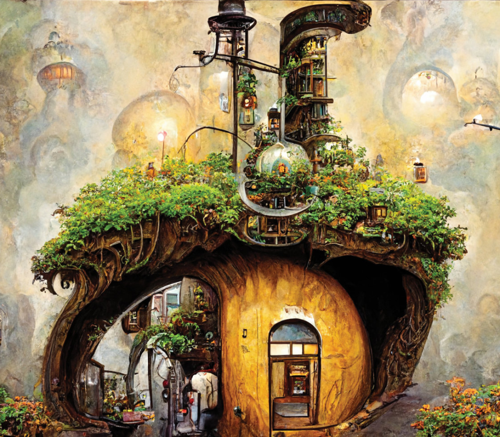 A Tree Amid the Wood
